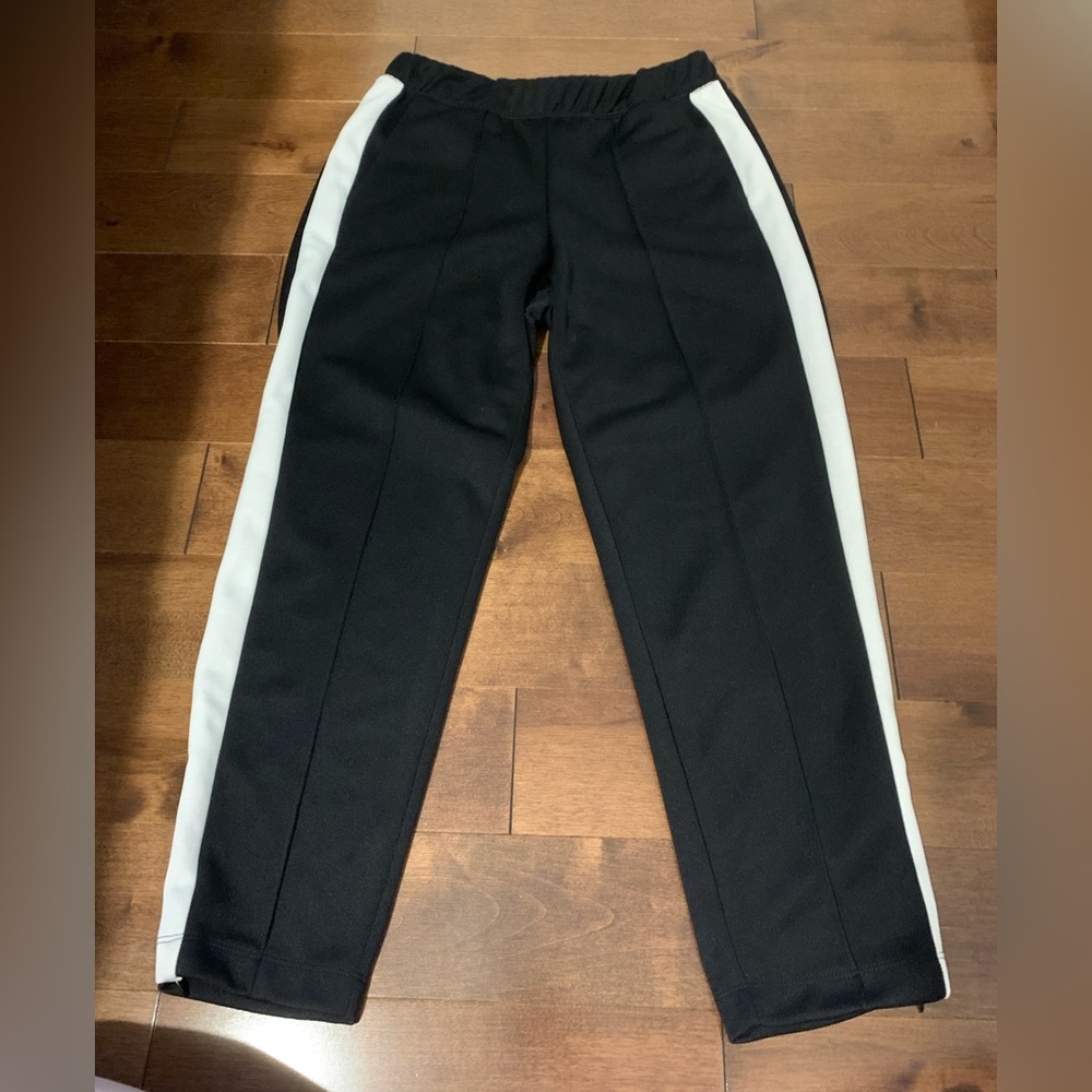 Old navy active pants (black with white stripes on the sides)